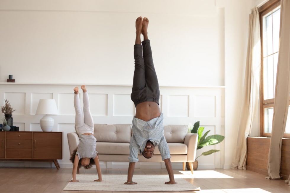 bodyweight workouts in an apartment