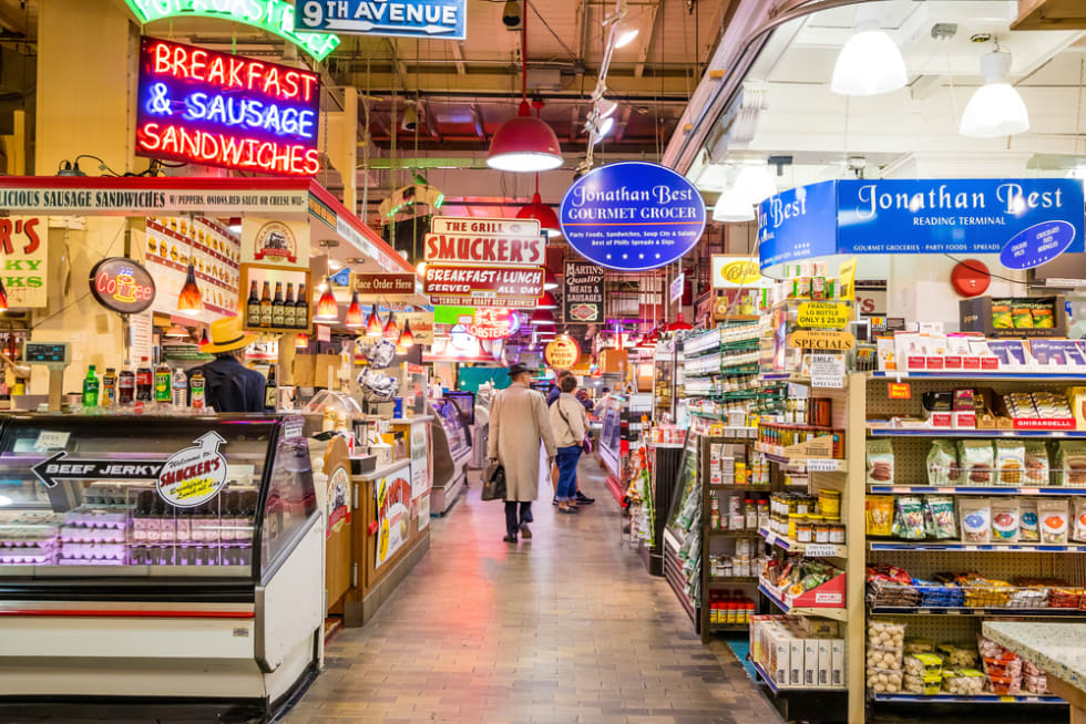 Reading Terminal Market in Philadelphia