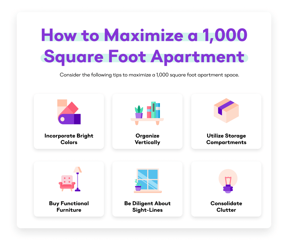 How to Maximize a 1,000 Square Foot Apartment