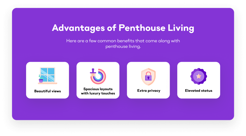 Advantages of Penthouse Living