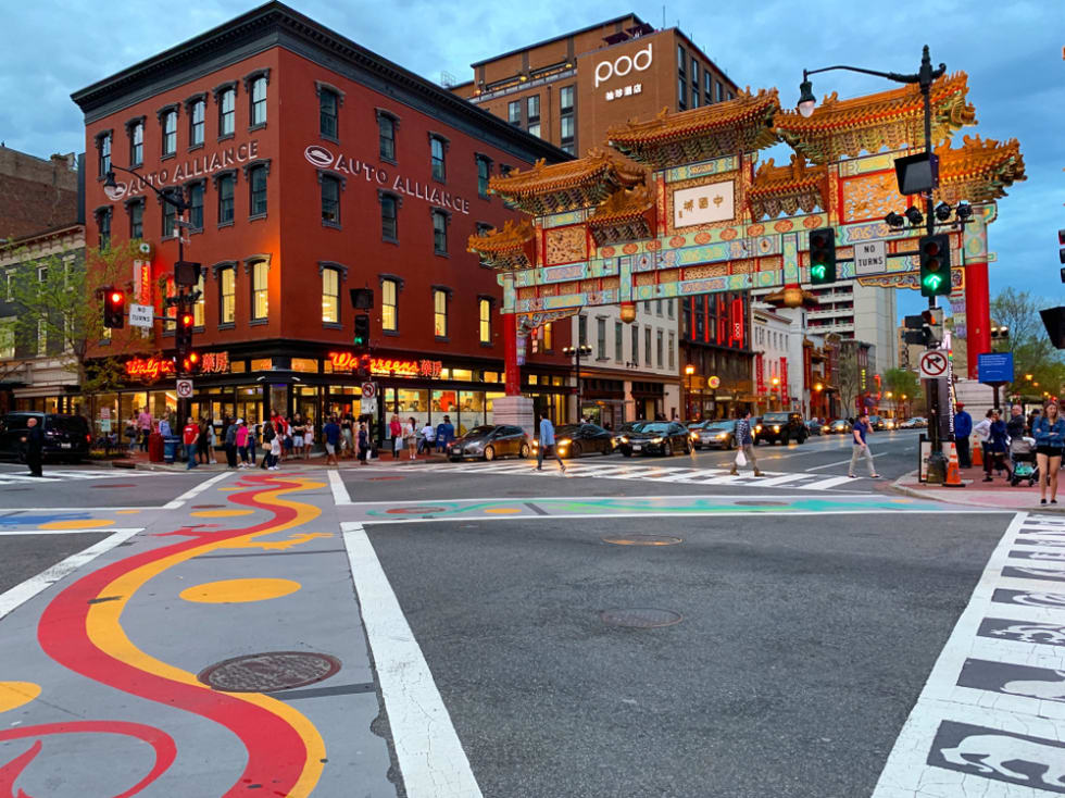 Chinatown Gate in Washington DC