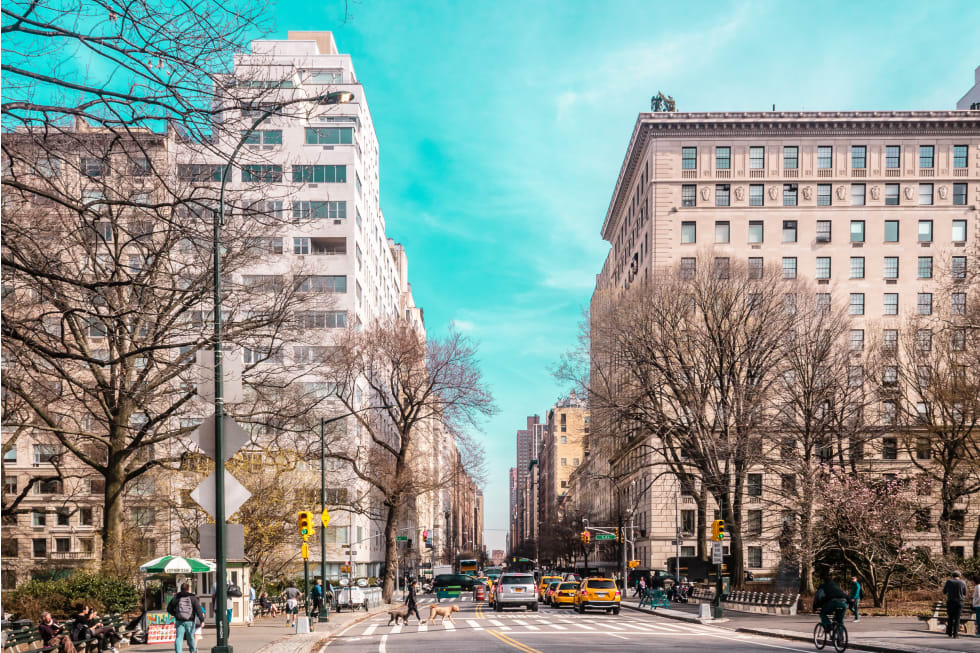 Streets and Buildings of Upper East Site of Manhattan, New York City - best neighborhoods in new york