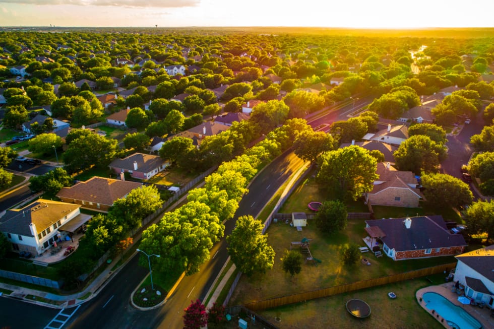 North Austin suburbs