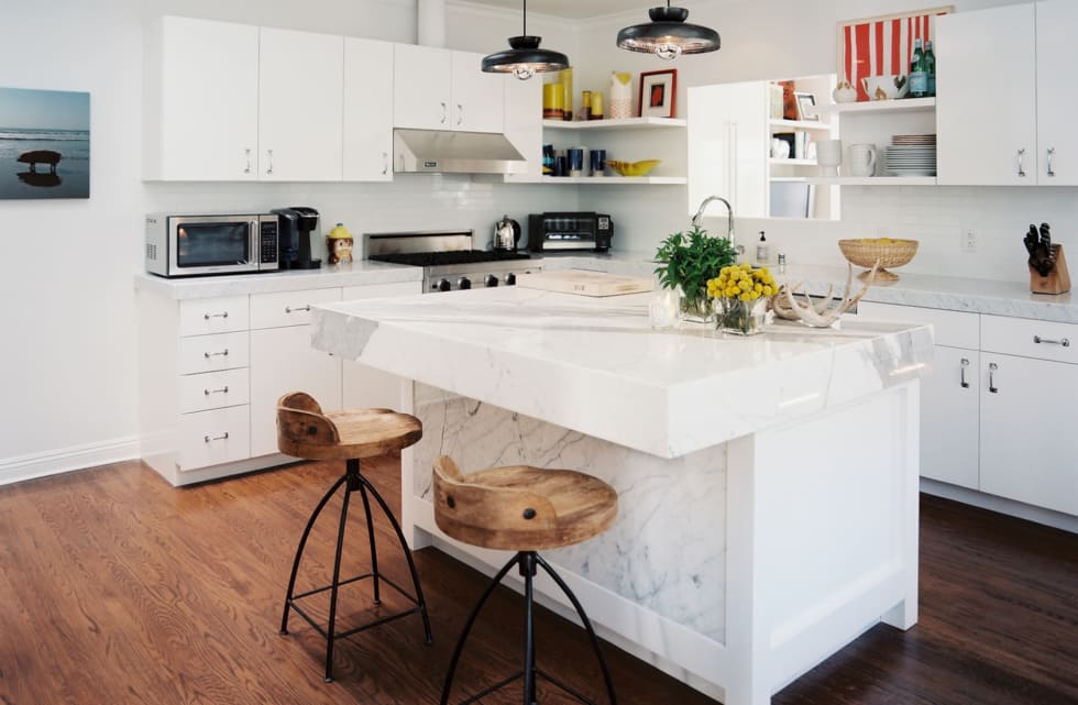 Statement Wood Bar Stools