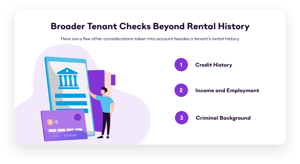 Broader Tenant Checks Beyond Rental History