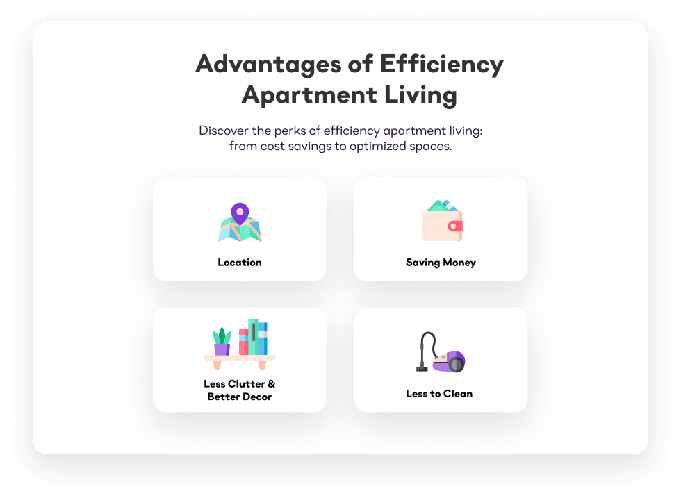 Advantages of Efficiency Apartment Living