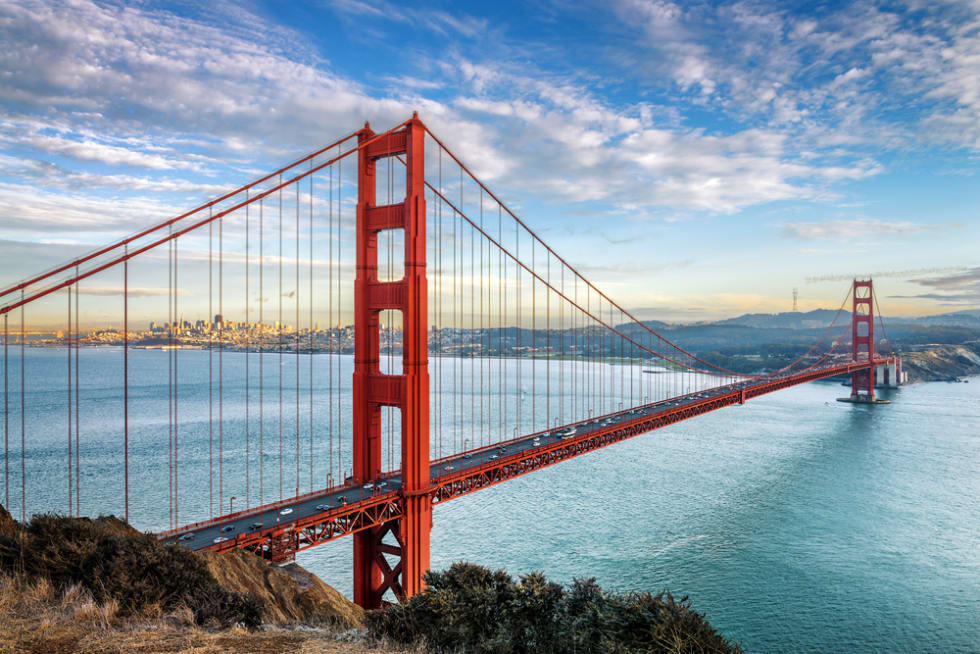 San Francisco golden gate bridge