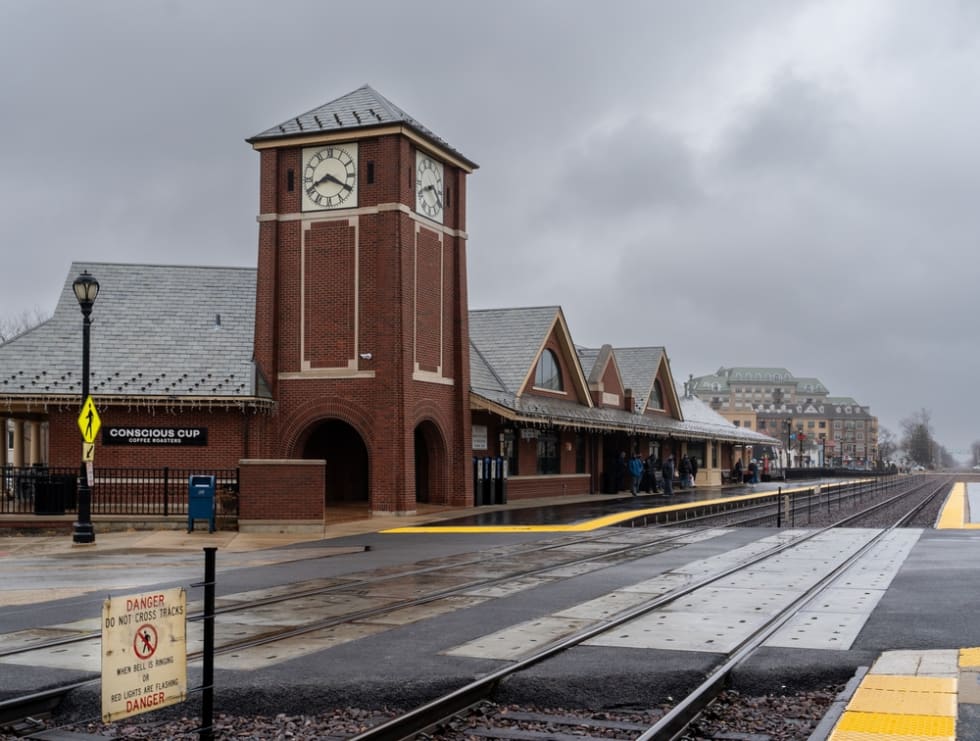 Palatine station is a commuter railroad station on Metra's Union Pacific Northwest line in the Village of Palatine, Illinois