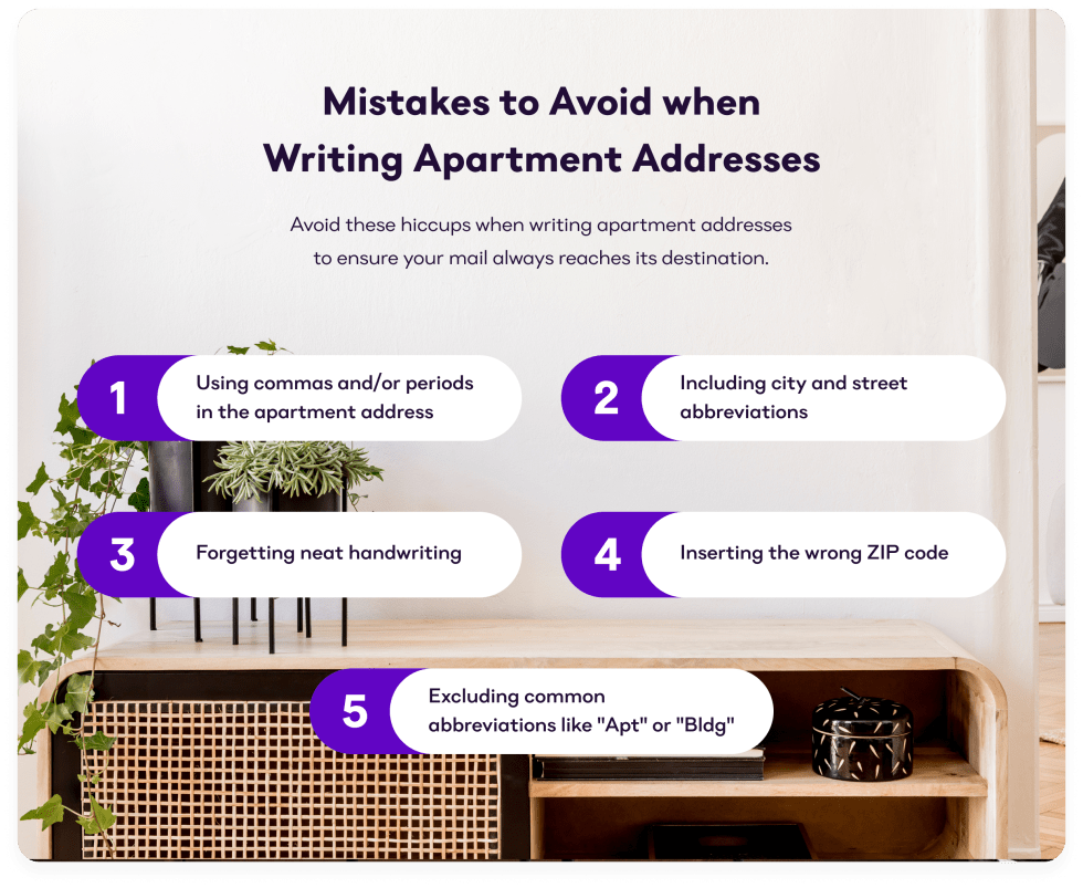 How To Write An Apartment Address Perfectly