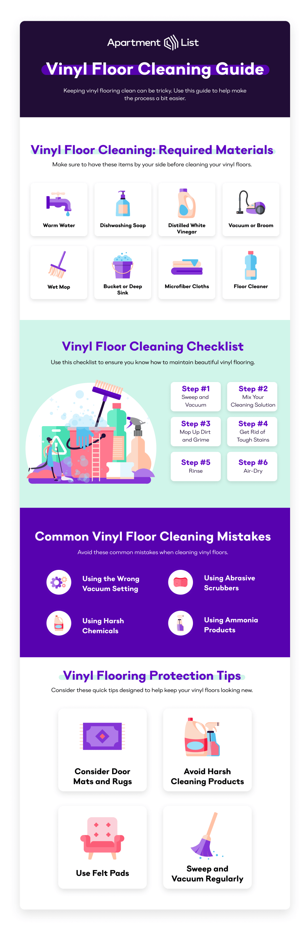Vinyl Floor Cleaning Guide