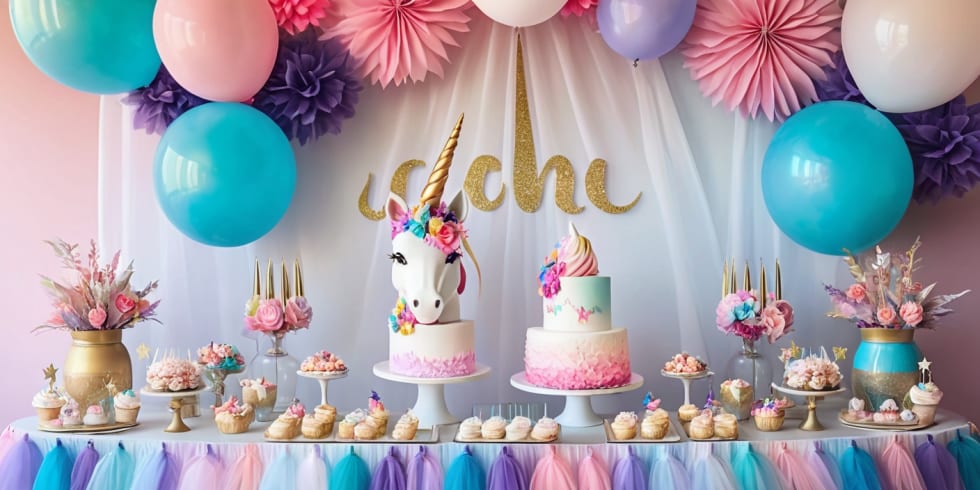 DIY Unicorn Party Decor