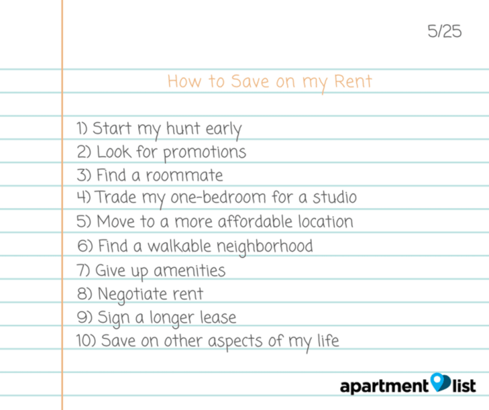 Top 8 Tips for Saving on Rent