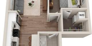 1 bed, 1 bath, $1446
