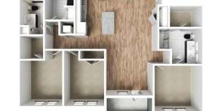 3 beds, 2 baths, $2001