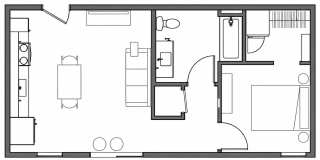 1 bed, 1 bath, $1132