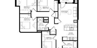 1 Bed Space - Priced By Bed