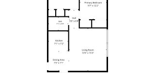 2 beds, 1 bath, $795