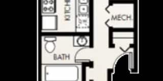 1 bed, 1 bath, $999