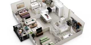 2 beds, 2 baths, $2265