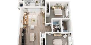 2 beds, 2 baths, $1750