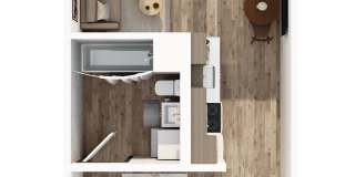 1 bed, 1 bath, $1115