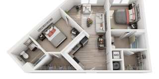 Entire Unit - 2 - Priced By Bed