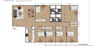 1104 Exposition Blvd 2 - 3 (Shared Bathroom)