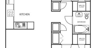2 beds, 1 bath, $975
