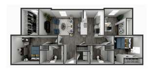 2 beds, 2 baths, $1750