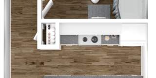 1 bed, 1 bath, $885