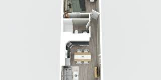 1 bed, 1 bath, $1224
