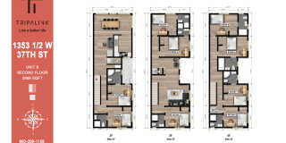 1353 1/2 W 37th St - 5 (Private Bathroom)