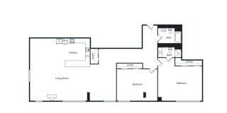2 beds, 2 baths, $5055