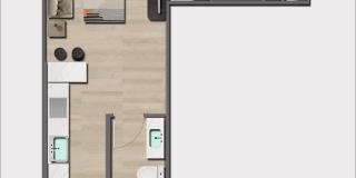 1 bed, 1 bath, $2000