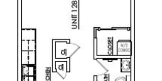 Studio, 1 bath, $1184