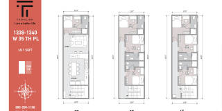 1338 1/2 W 35th Pl - Rm301 (Private Bathroom)