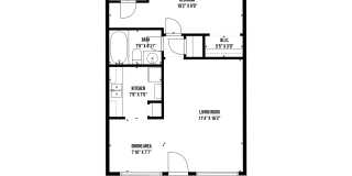 1 bed, 1 bath, $850