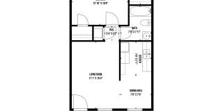 1 bed, 1 bath, $850