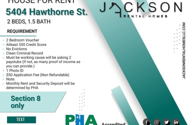 5405 Hawthorne Street Philadelphia PA apartments for rent