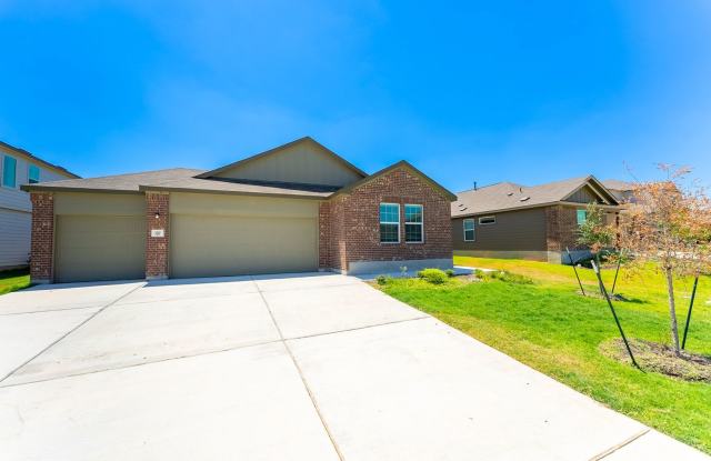 Photo of Modern Elegance in Kyle: 3BR Home with Office, Double Vanity, and Stylish Kitchen Island