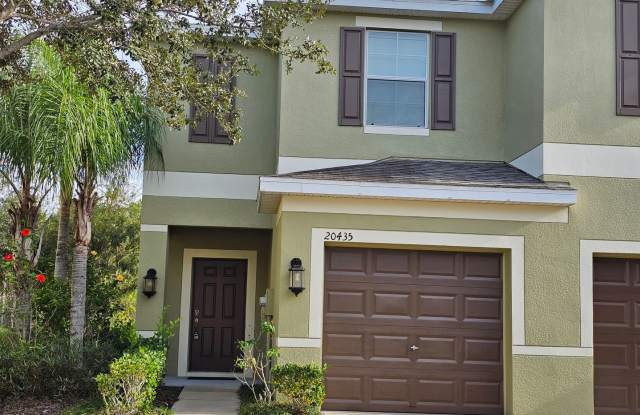 2 Bedroom Townhome with 1 car garage in gated community - 20435 Berrywood Lane, Tampa, FL 33647