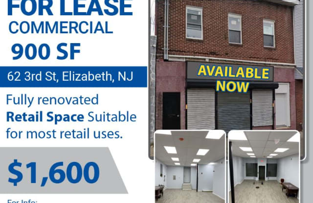 62 3rd St - 62 3rd Street, Elizabeth, NJ 07206