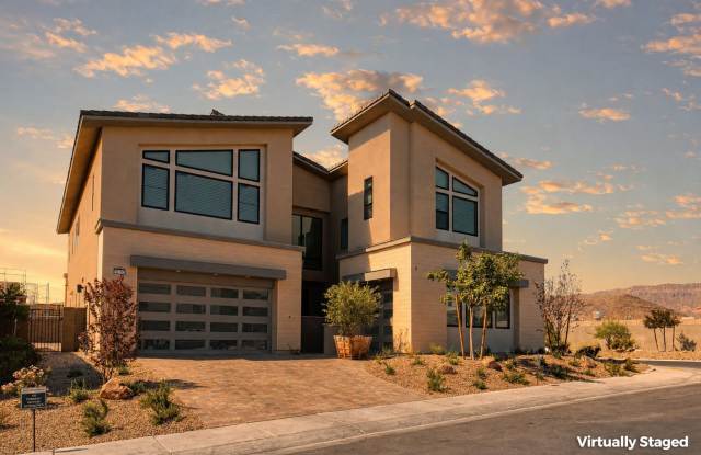 Stunning modern luxury home located in prestigious guard-gated Summerlin community of Ascension
