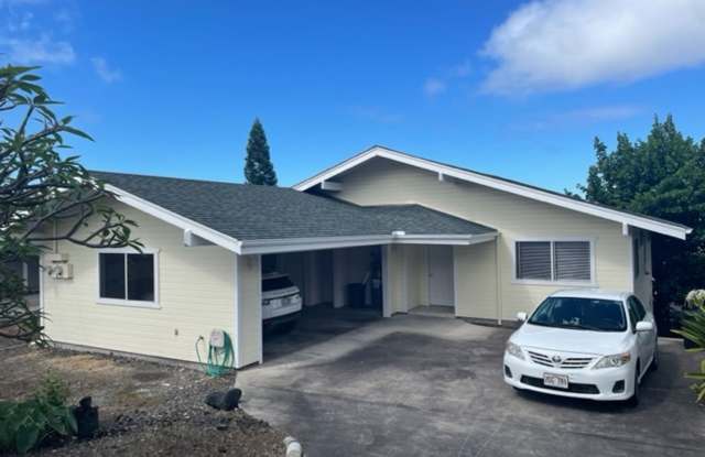 $2,750 / 2br - 2 Bath Upstairs with Ocean Views (Kailua Kona - Above Kona Airport) - 74 Hua’ala Place, Kailua, HI 96740