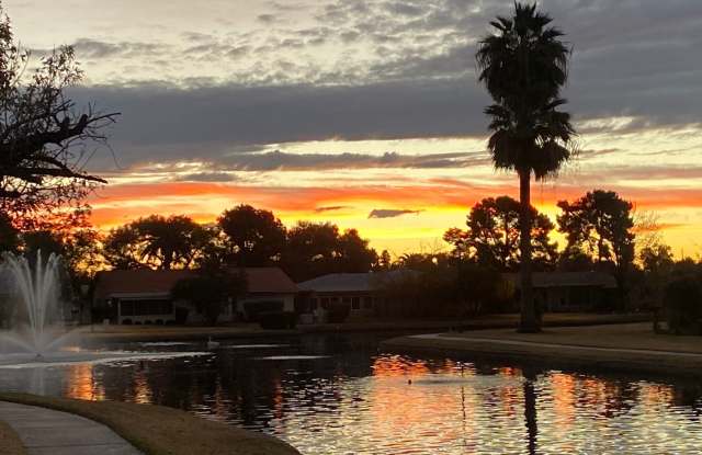 Updated home with lake views in Leisure World. A 45+ Active Adult Resort Community. Available Now through the season!