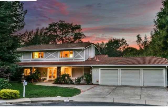 Danville private Oasis 5 bd / 3 ba. Creek side house, 3 car garage, Pool and spa, lush landscape - 29 Dogie Court, San Ramon, CA 94583