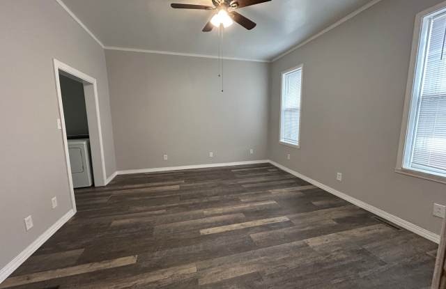 Nice-sized 2-bedroom 1-bath home with a large back yard.