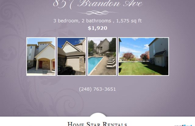 857 Brandon Ave - 857 Brandon Avenue, Pontiac, MI 48340