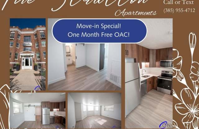 Stratton Apts: FREE RENT UNTIL JAN 1st!! OAC