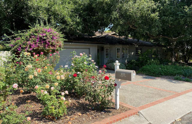 Large single family home for rent - excellent location! - 1021 Alegre Avenue, Los Altos, CA 94024